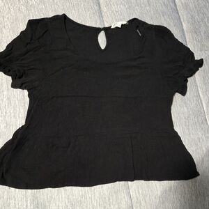 Chic Black Women's Blouse